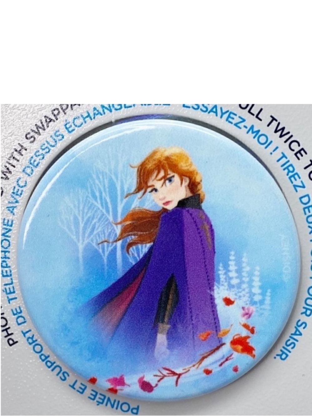 Popsocket PopGrip Anna Forrest Disney’s Frozen 2 Cell Phone Grip Stand New NWT